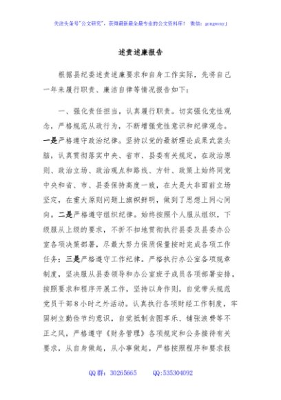 述责述廉报告 (8)